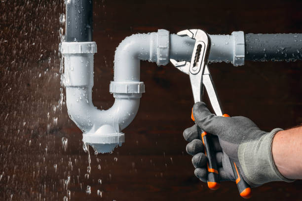 Professional Plumbing technician working in Hightstown, NJ